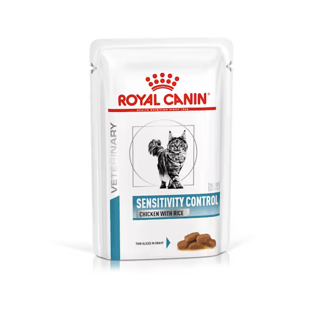 Alimento umido Royal Canin Sensitivity Control 12x85 g per gatti adulti con intolleranze alimentari Alimento umido Royal Canin Sensitivity Control 12x85 g per gatti adulti con intolleranze alimentari